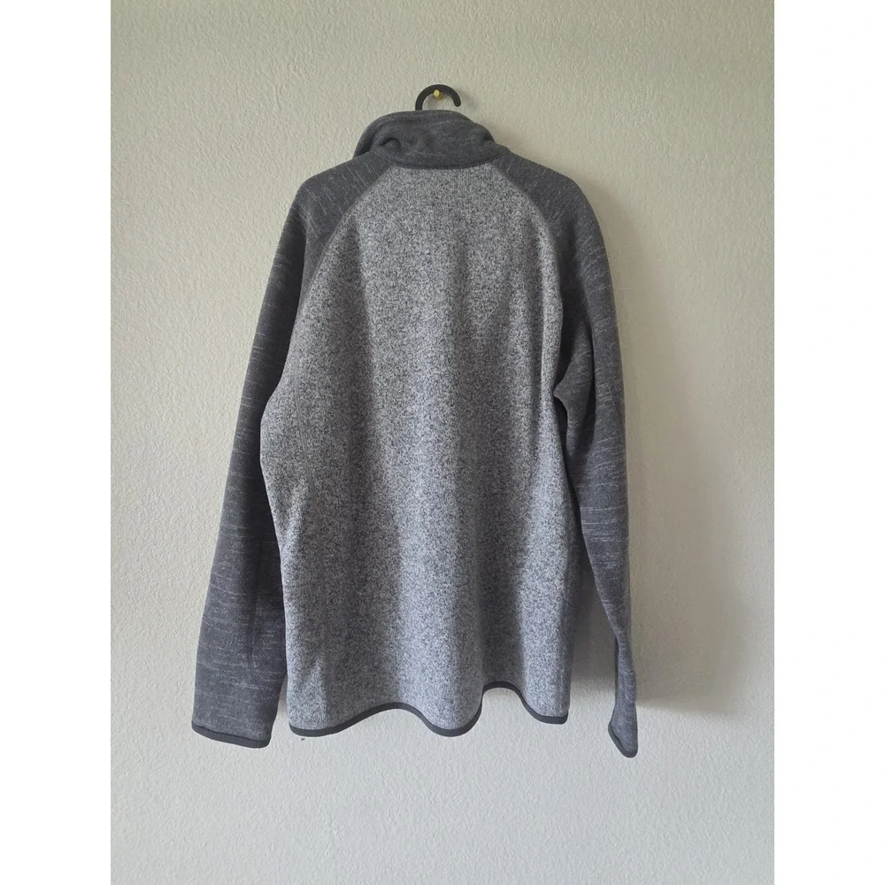 Patagonia Better Sweater 1/4 Zip Mens Large Forage Gray Pullover Outdoors